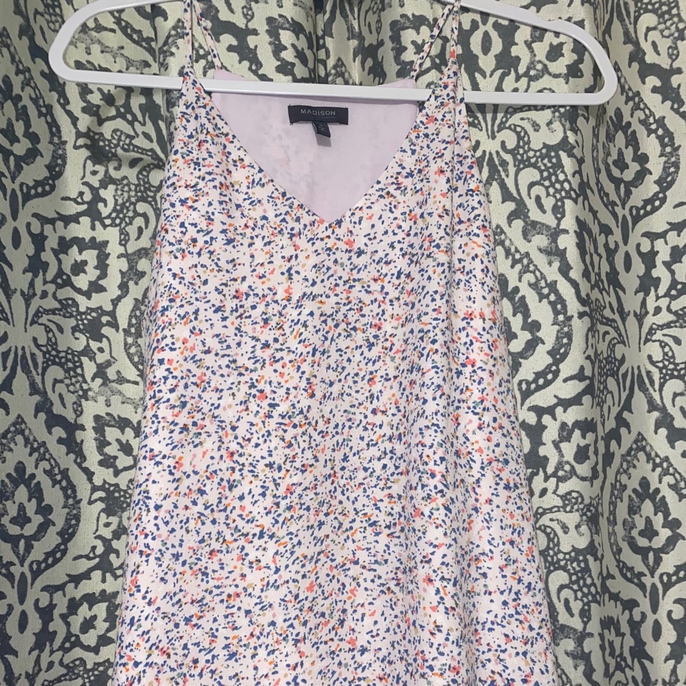 very cute lilac dressy tank top